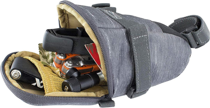 EVOC BIKE PACKING Fahrrad-Satteltaschen SEAT BAG, SEAT BAG TOUR und SEAT PACK BOA, kompakte Fahrrad-
