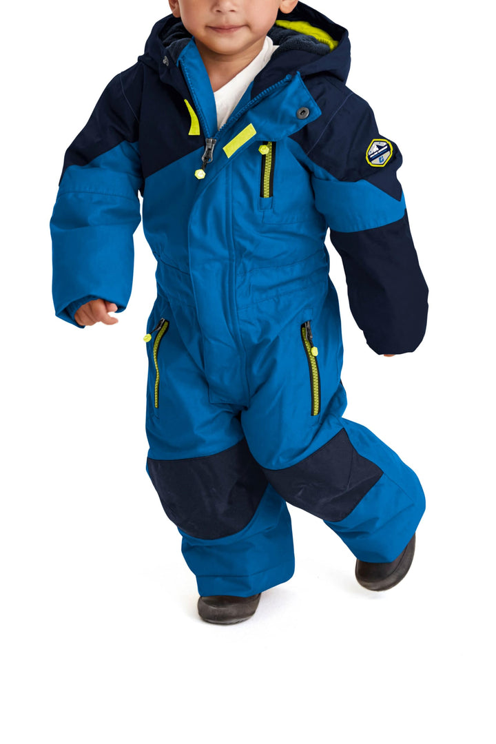Killtec Unisex Kinder Kesley Mini Skioverall/Schneeanzug mit Kapuze und Schneefang 122-128 royal, 12