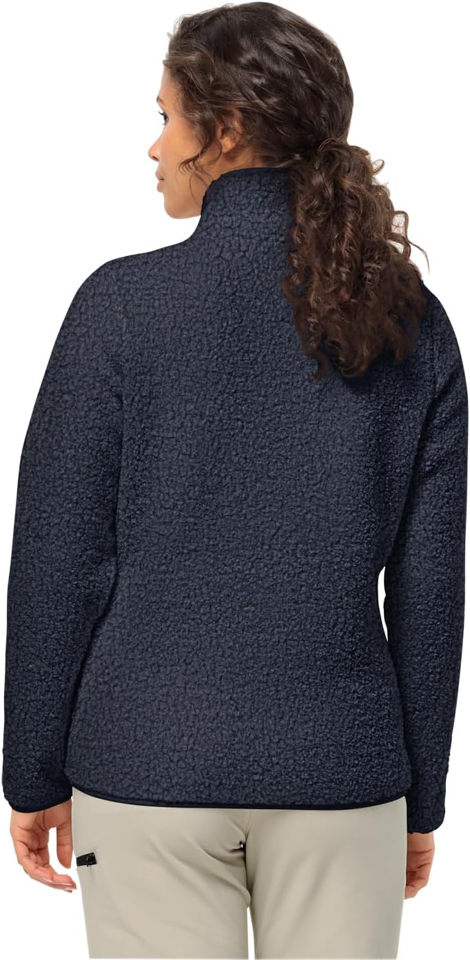 Jack Wolfskin Damen High Curl Jacket W Fleece-Jacke XL night blue, XL night blue
