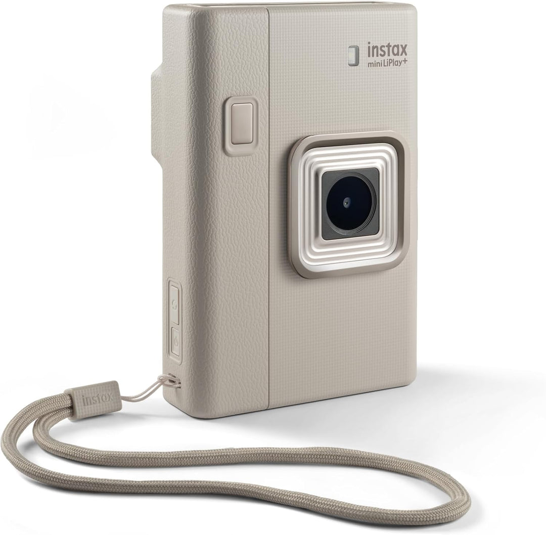 instax mini LiPlay+™ Sand Beige, hybride Sofortbildkamera