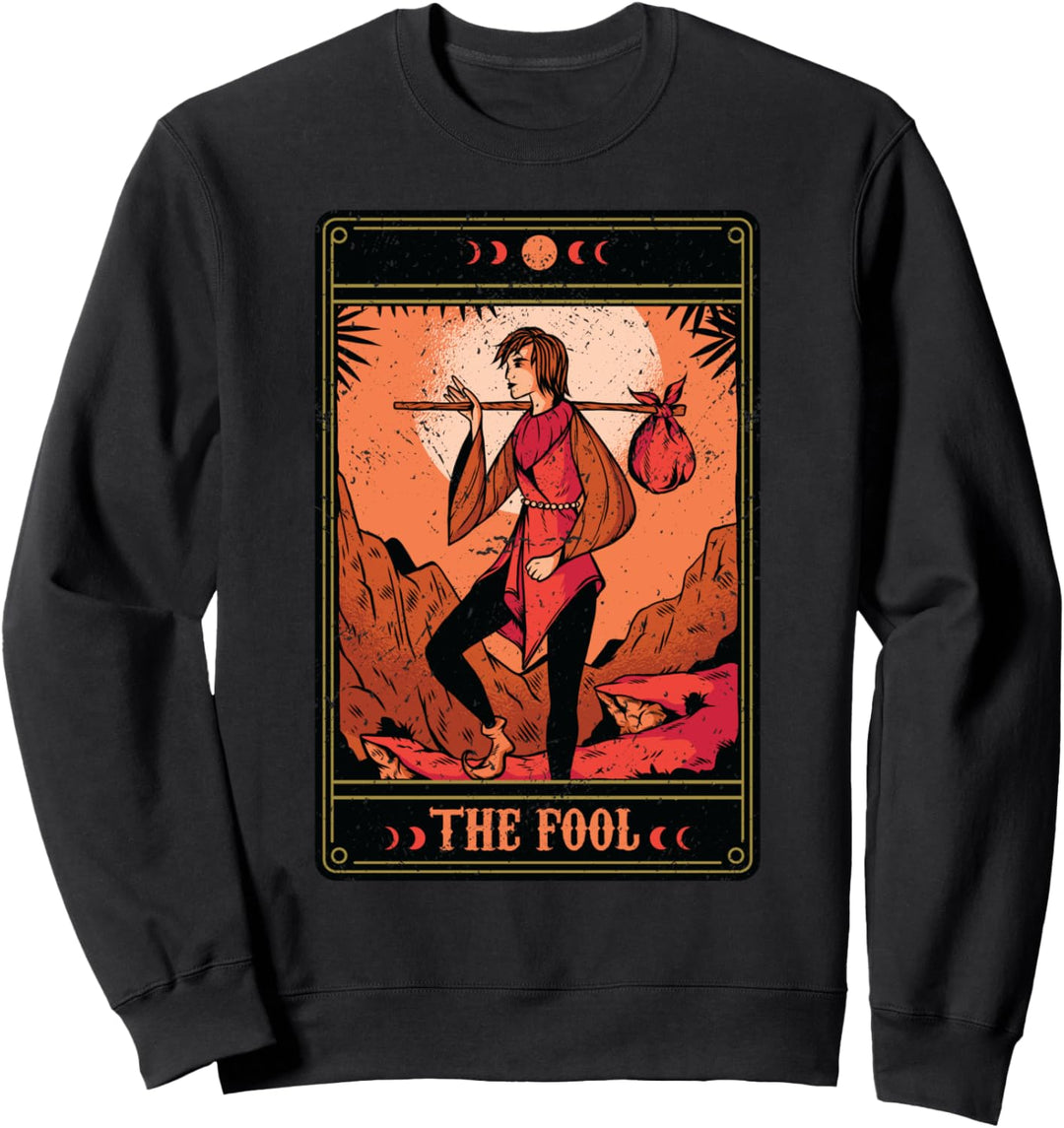 Tarot Cards - The Fool - Witchcraft - Fortune Teller Occult Sweatshirt