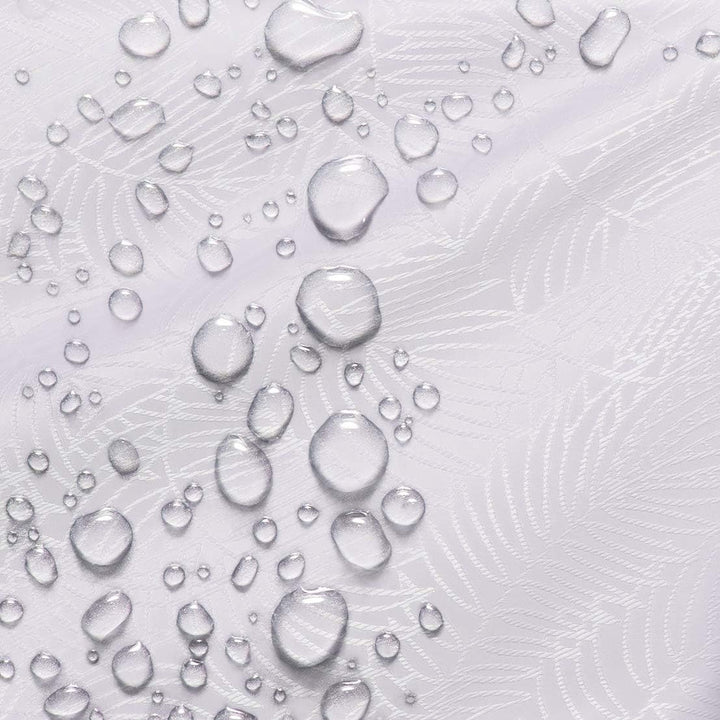AmeliaHome Tischläufer Set 35x250 cm und 115x250 cm Lotuseffekt Wasserabweisend Blätter Flieder Gaia