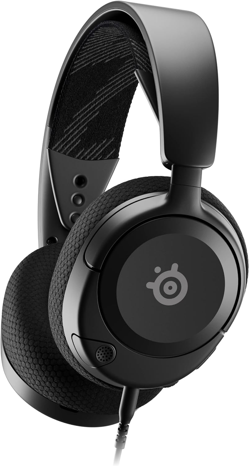 SteelSeries Arctis Nova 1 Multi-System-Gaming-Headset – HiFi-Treiber – 360° räumliches Audio – Komfo