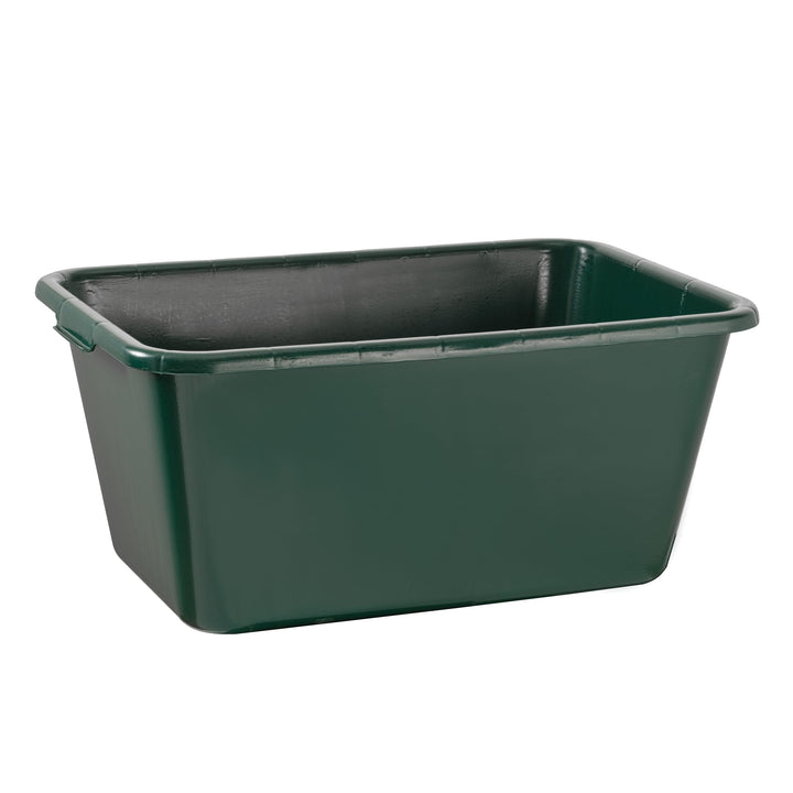 Wanne grün Futterwanne 65 Liter lebensmittelecht - Plastikwanne Wassertrog Kunststoffwanne 70x45 cm