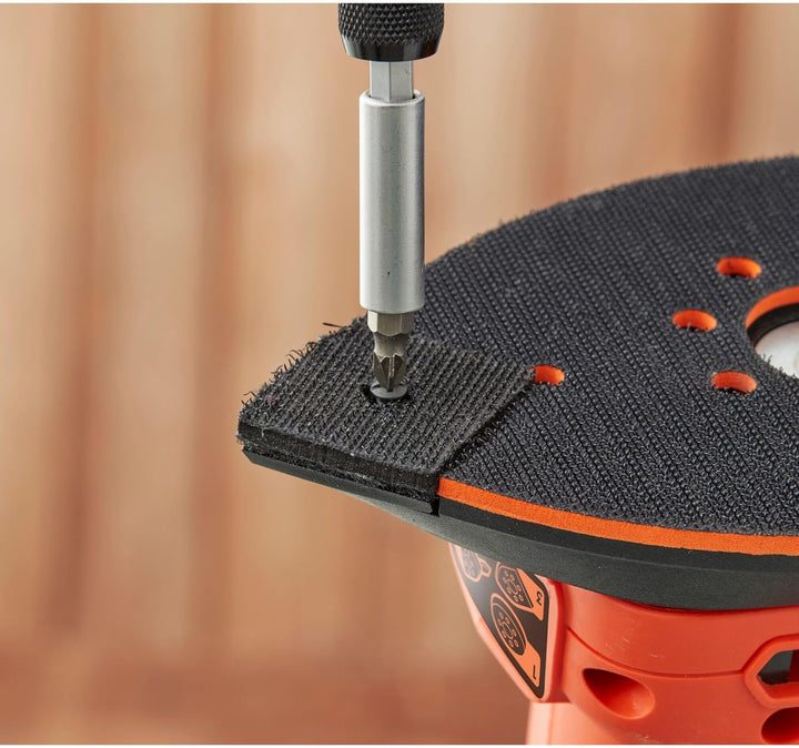 Black+Decker 4-in-1 Multischleifer (Schwingschleifer-, Dreiecksschleifer-, Exzenterschleifer- und Fi