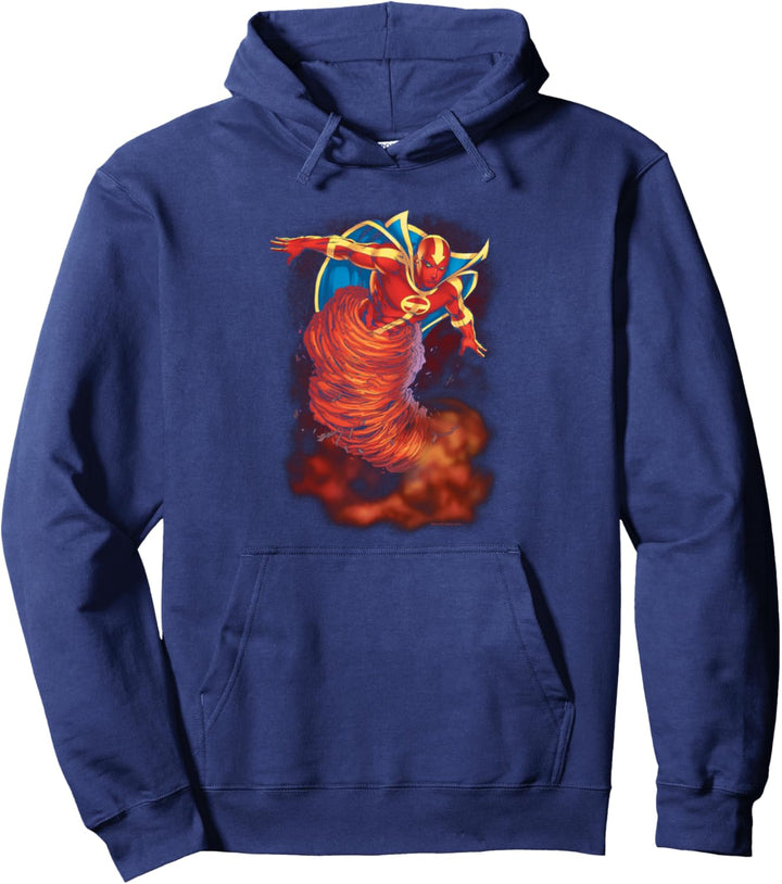 Justice League Red Tornado Cloud Pullover Hoodie