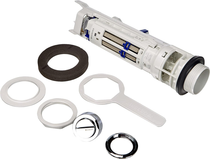 Geberit Spülventil Typ 290 2-Mengen-Spülung zu Keramik-Spülkästen 282350212, weiss, 1