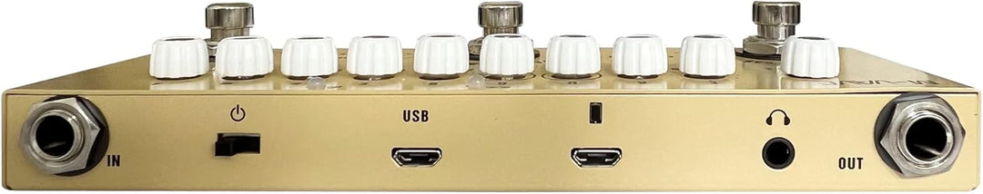 Multi Effects Acoustic Guitar Pedal,Cube Baby AC Guitar Multi Effects Pedal Delay Chorus Tremolo Rev