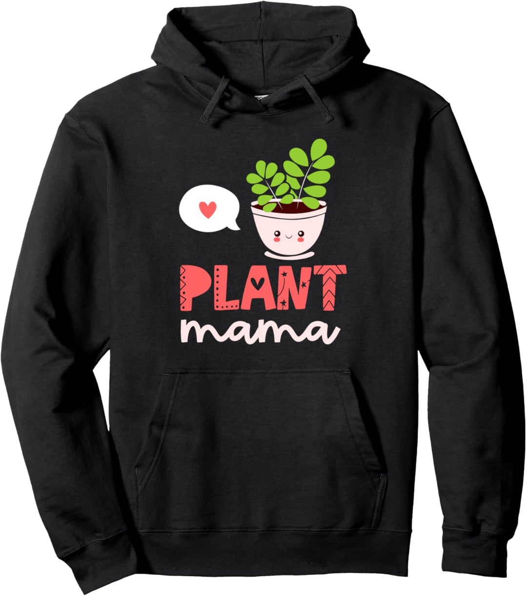 Pflanze Mama Kawaii Pflanzen Design Gartenarbeit Geschenke Pullover Hoodie