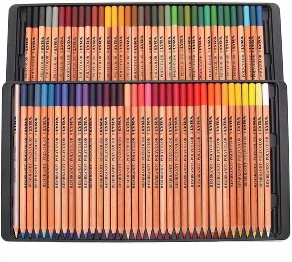 LYRA 2001720 Rembrandt Polycolor Künstlerstifte in Metalletui, 72 Stück 72 Polycolorstifte, 72 Polyc