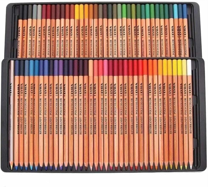 LYRA 2001720 Rembrandt Polycolor Künstlerstifte in Metalletui, 72 Stück 72 Polycolorstifte, 72 Polyc
