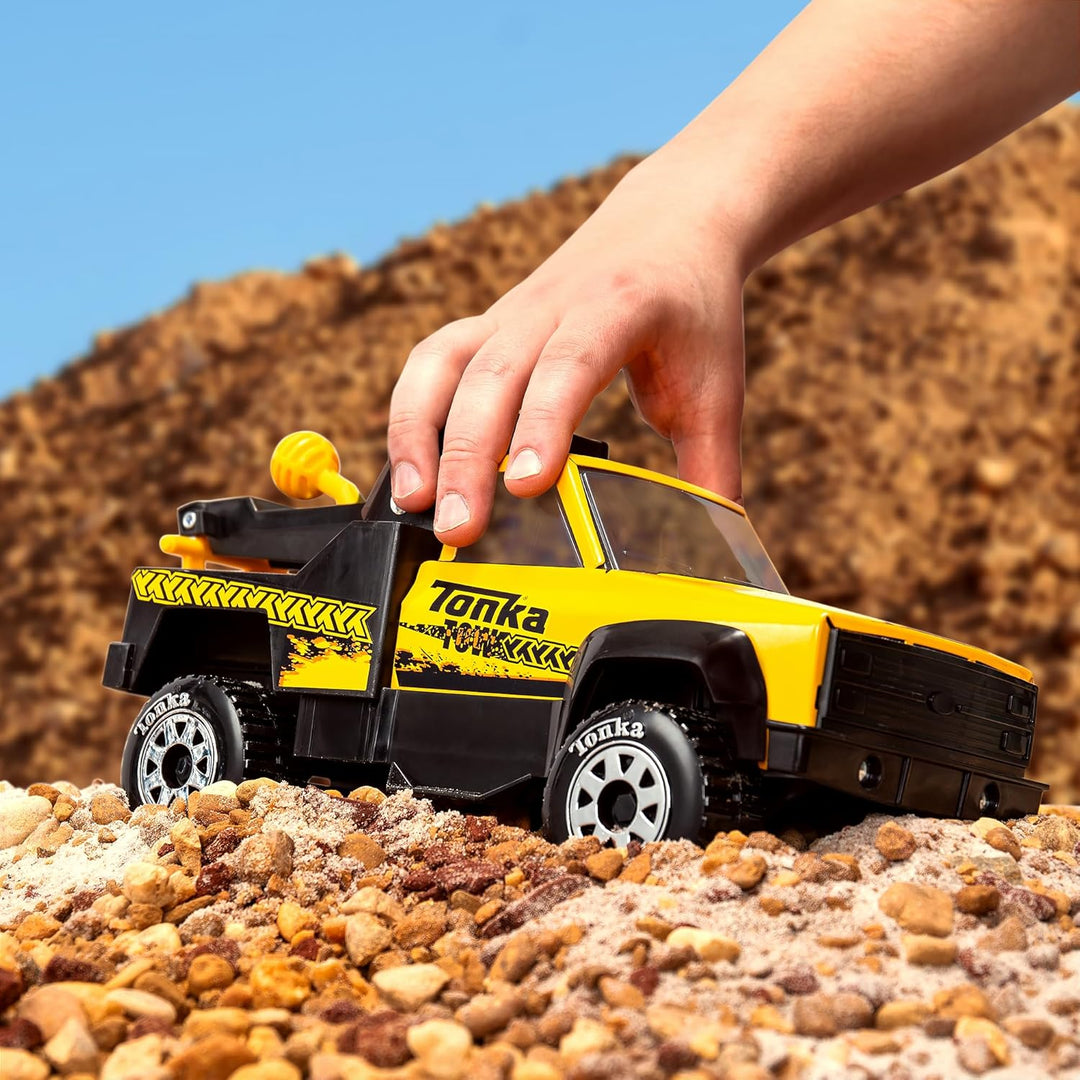 Micro Metals - Muldenkipper, Zementmischer, Bulldozer, Müllwagen, Tonka, Konstruktionsspielzeug für