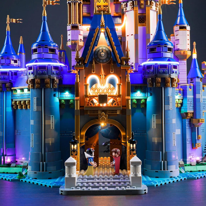 Led Licht Set für Lego 43222 New Disney Castle (Kein Lego), Dekorationsbeleuchtungsset für Lego Clas