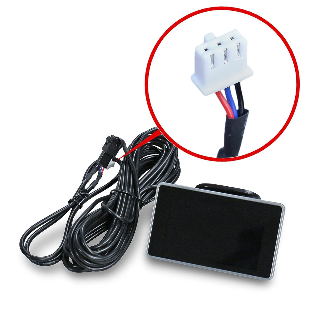 VALEO 632201 - Einparkhilfe - Beep&Park Kit: 4 Sensoren + 1 LCD Display - Fronteinbau oder Heckeinba