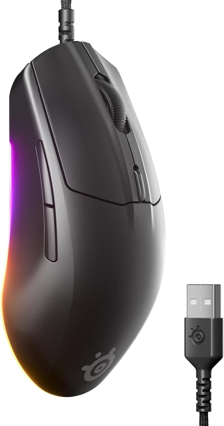 SteelSeries Apex 3 TKL - Gaming Tastatur - 8-Zonen RGB-Beleuchtung - Deutsches QWERTZ Rival 3 Gen 2