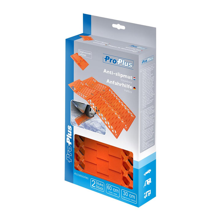 ProPlus 360835 Anfahrhilfe faltbar Set mit 2 Stück Single, Single
