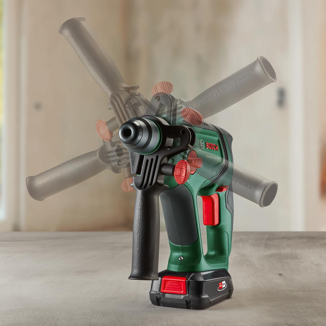 Bosch Akku-Bohrhammer UniversalHammer 18V (1x Akku 2,5 Ah; 18 Volt System; zum Bohren, Hammerbohren,