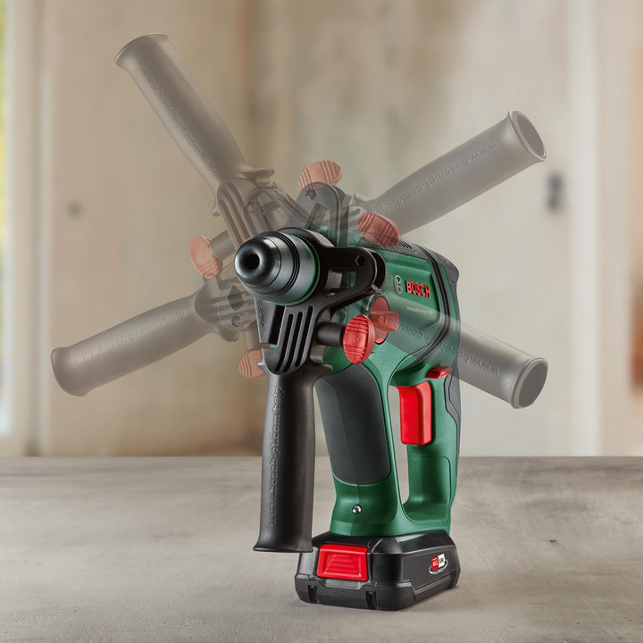 Bosch Akku-Bohrhammer UniversalHammer 18V (1x Akku 2,5 Ah; 18 Volt System; zum Bohren, Hammerbohren,