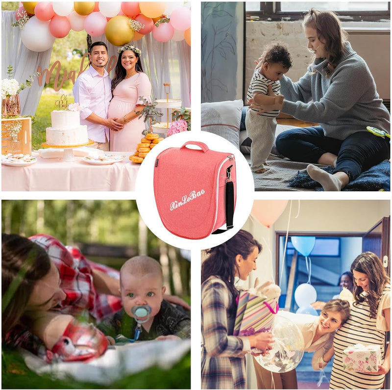 Upgrade Travel Bassinet, Foldable Bassinet, with Mouito Net and Awning, Portable Bassinets, Bed Bass