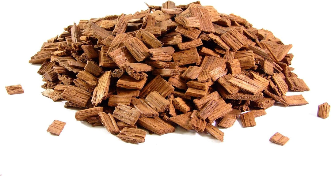 AlcoFermBrew Eichenholzchips Fraicheur 100g - Eichenholzspäne Französisch | Räucherholz | Eichenholz