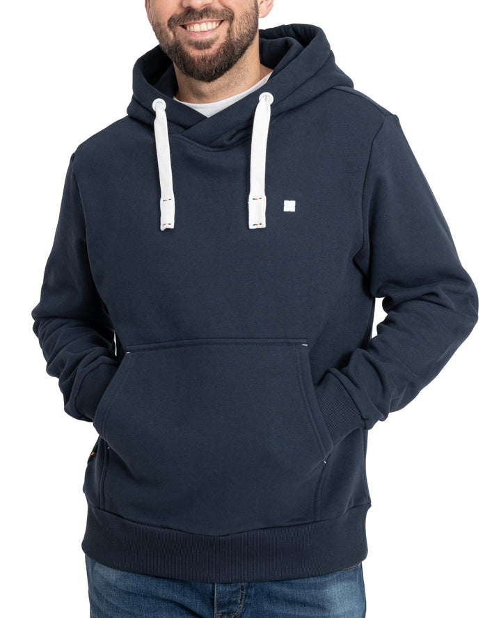 Deproc Active Herren Sweatshirt Pullover mit Kapuze Kapuzenjacke Fleecejacke Windbreaker Hoodie Linu