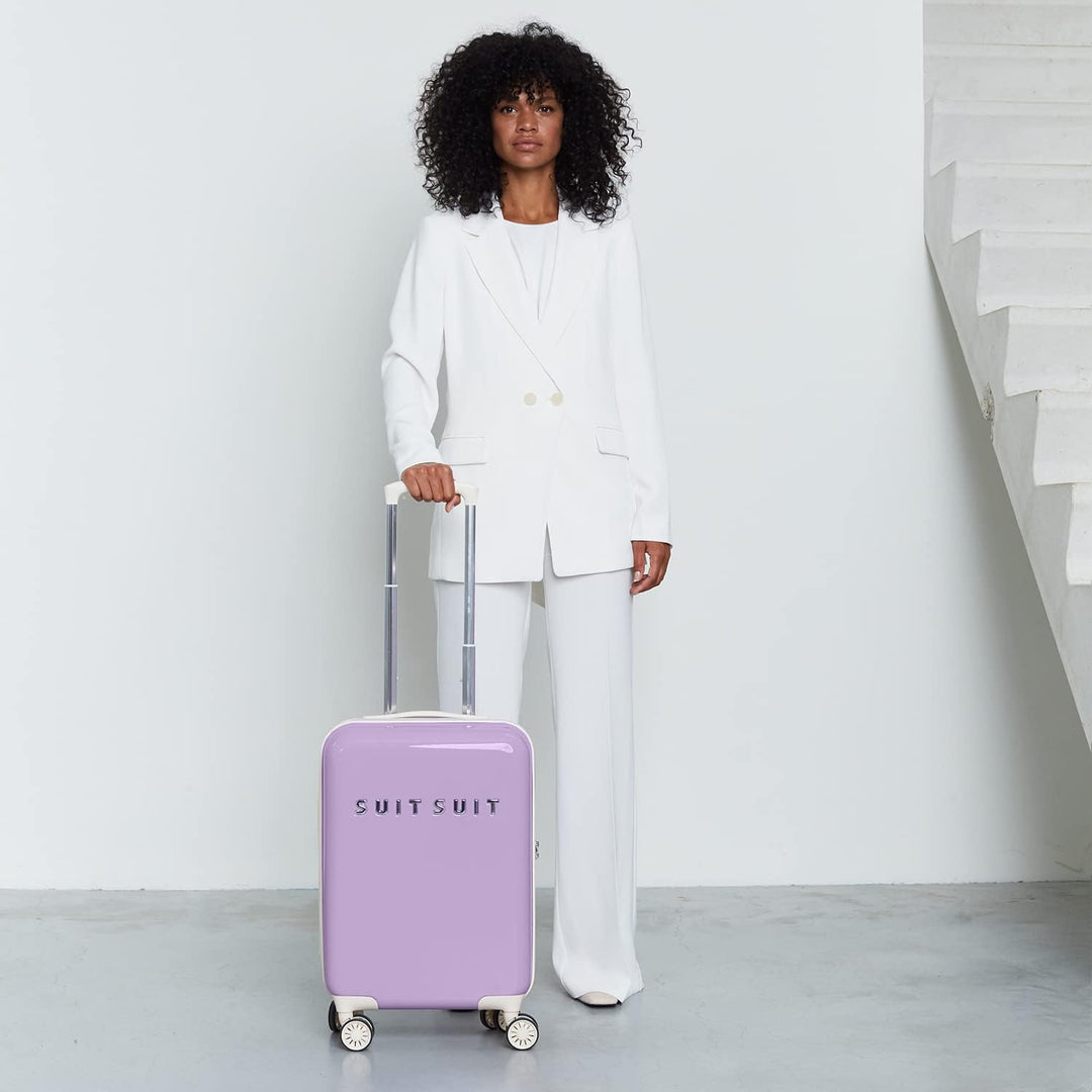 SUITSUIT Handgepäck Koffer mit 4 Rollen 55 x 35 x 20 cm - Hartschalen Kabinentrolley mit TSA-Schloss
