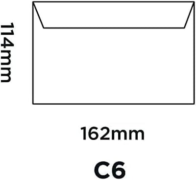 Blake Creative Colour 110 Briefumschläge Haftklebung Tiefblau C6 114 x 162 mm - 120g/m² | 500 Stück