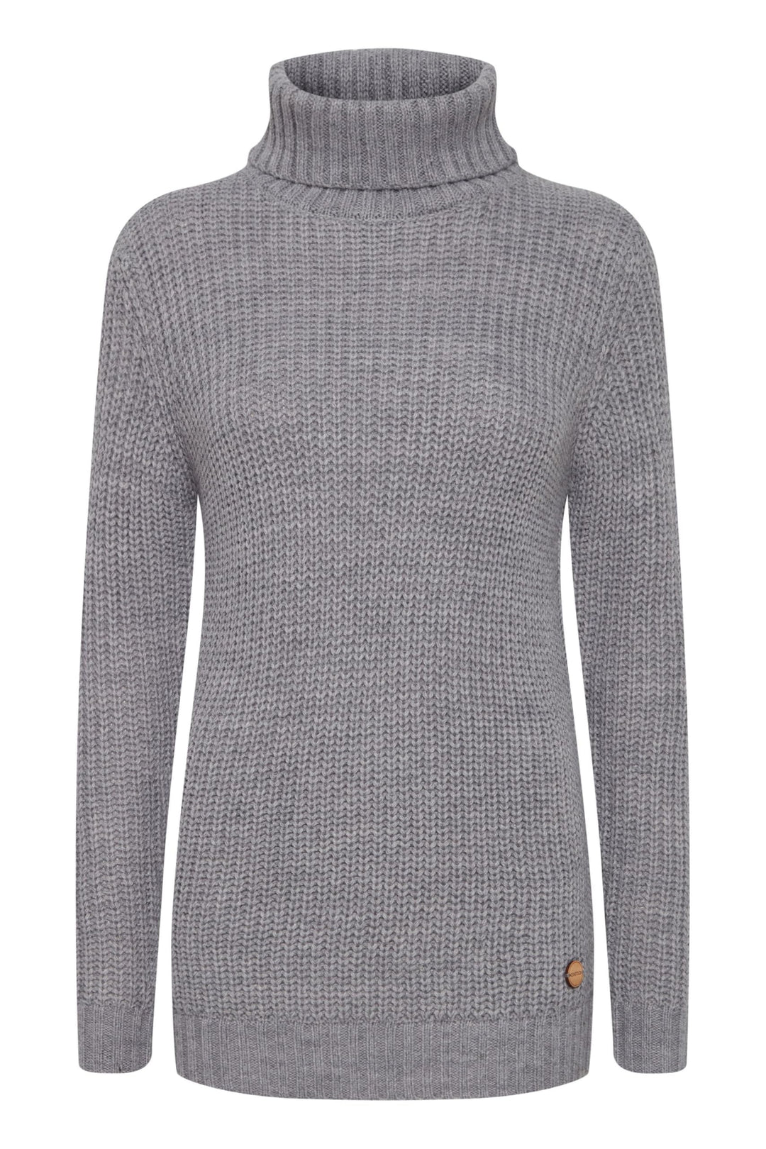 OXMO OXNanna Strickpullover Damen Grobstrickpullover Pullover mit Rollkragen Regular Fit S Medium Gr