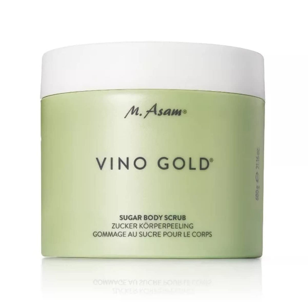 M. Asam VINO GOLD Zucker Körperpeeling (600 g) – trägt abgestorbene Hautschuppen sanft ab für sofort