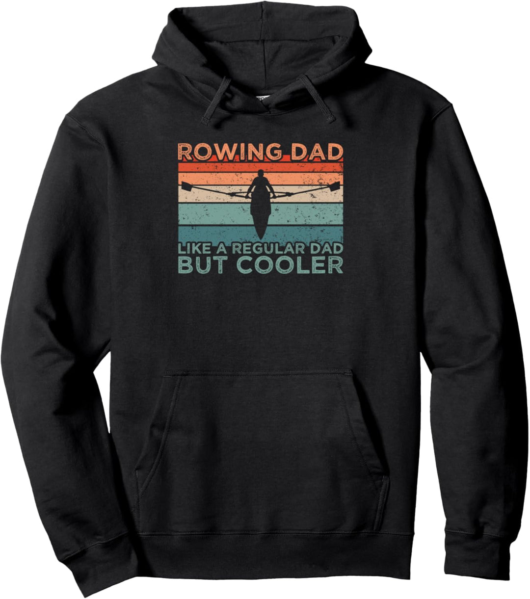 Rundern Rowing Dad Ruder Pullover Hoodie