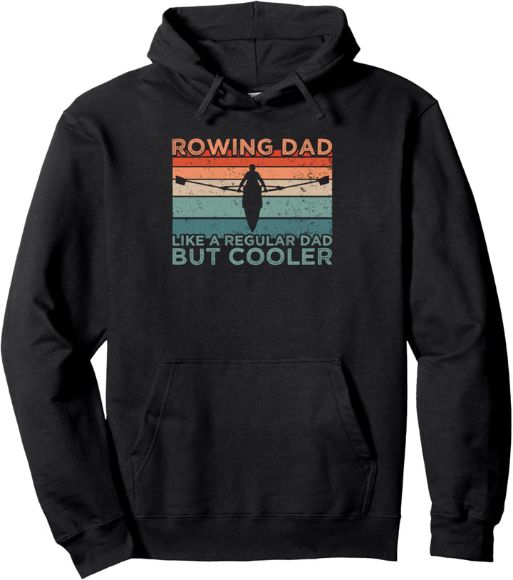 Rundern Rowing Dad Ruder Pullover Hoodie
