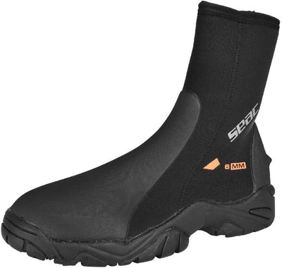 Seac PRO HD Diving Boots, Neopren Füssling für Geräteflossen M, M