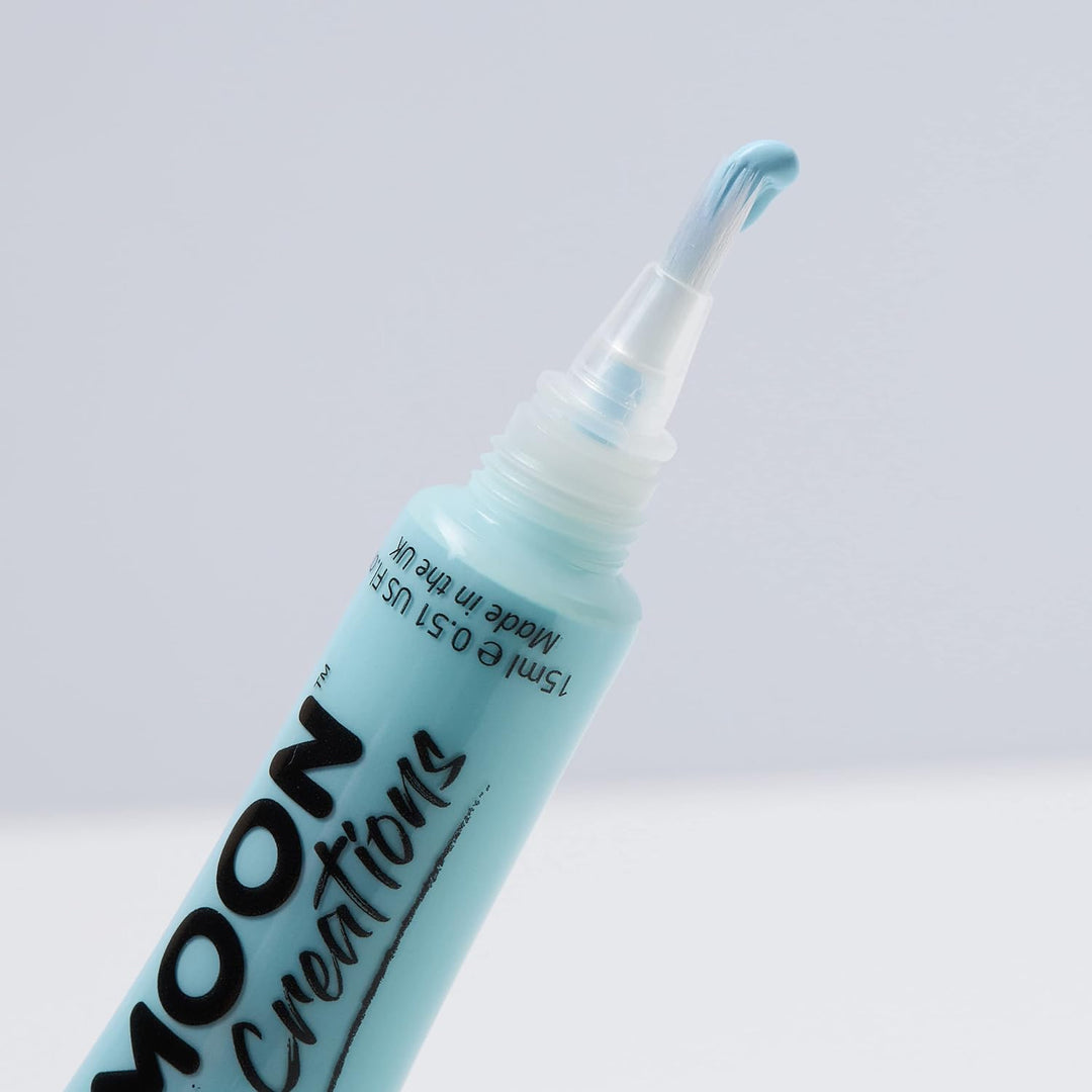 Moon Creations Gesichts- & Körperfarbe mit Pinselapplikator 15ml - Set mit 12