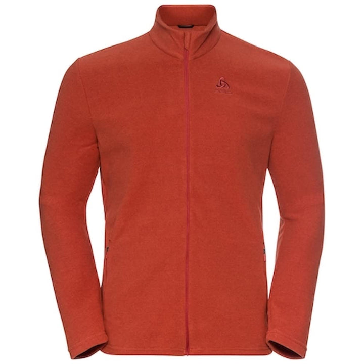 Odlo Herren Hoodyjacke mit Reissverschluss Roy Mid Layer mit Reissverschluss S Ketchup - Orange Rust