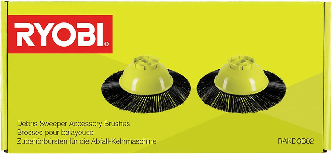 Ryobi RAKDSB02 Ersatzbürsten, 2 Stück