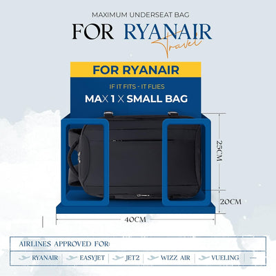 VMIKIV Handgepäck Rucksack 40x20x25 für Ryanair Rucksack Damen Wasserdicht Laptop Rucksack Herren fü