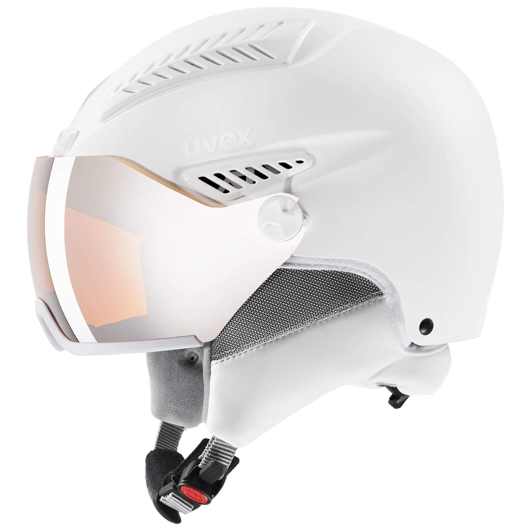 uvex hlmt 600 visor - Skihelm für Damen und Herren - mit Visier - individuelle Grössenanpassung - al