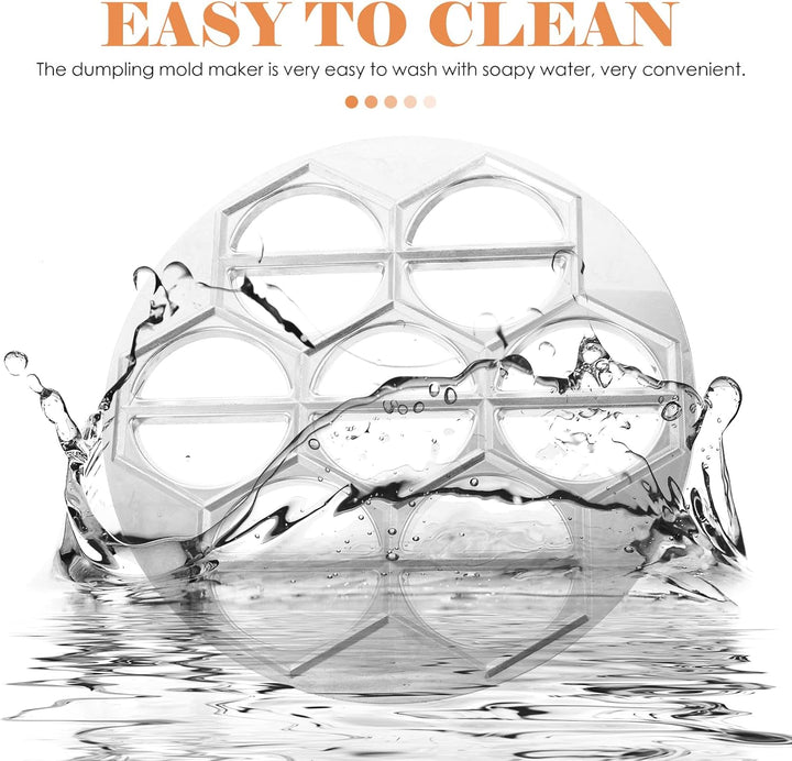 Housoutil Pierogi Press Russische Ravioli Maker Knödel: Pelmeni Maker Knödelpresse Teigpresser für R