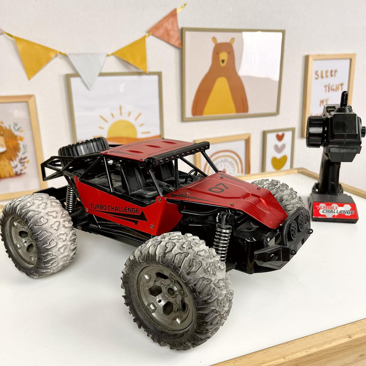 TURBO CHALLENGE - Buggy-Abenteuer - Elite - 094862LR - Ferngesteuertes Auto - Rot - 1/14 - Ready to