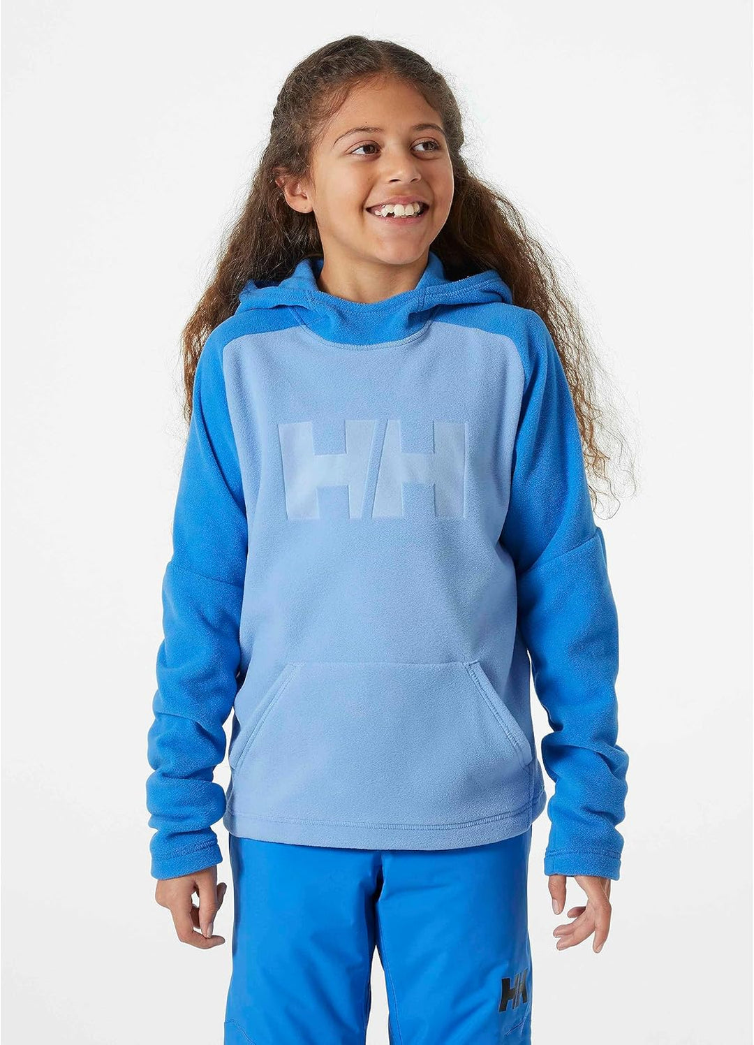 Helly Hansen Unisex Junior Daybreaker Kapuzenpullover 10 Jahre Helles Blau, 10 Jahre Helles Blau