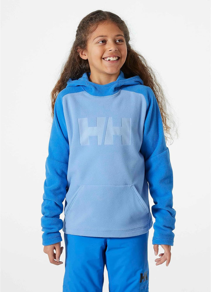 Helly Hansen Unisex Junior Daybreaker Kapuzenpullover 10 Jahre Helles Blau, 10 Jahre Helles Blau