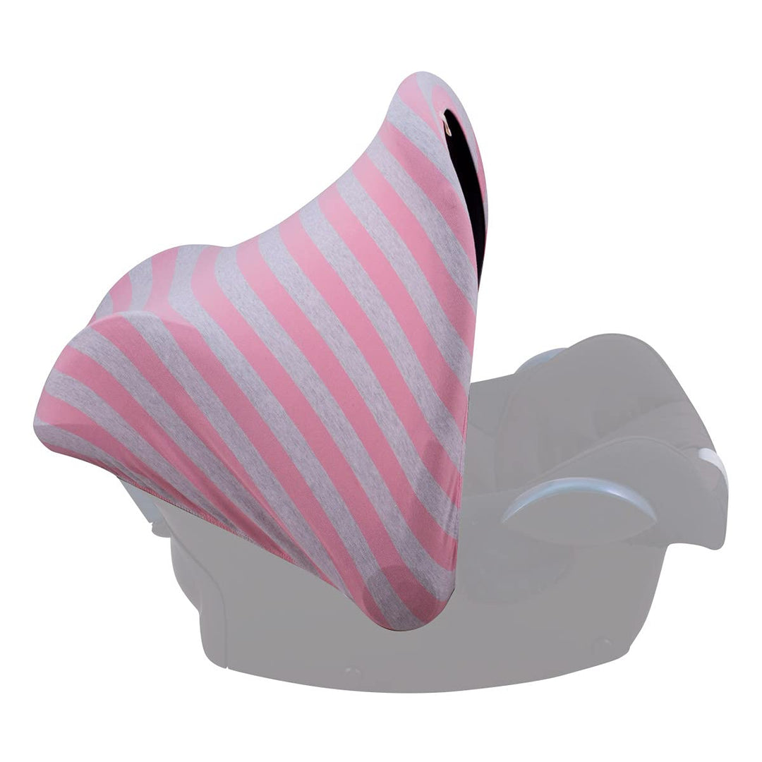 JYOKO KIDS Universal Sonnenverdeck kompatibel mit Maxi Cosi Gr 0 (Pink Island), Pink Island