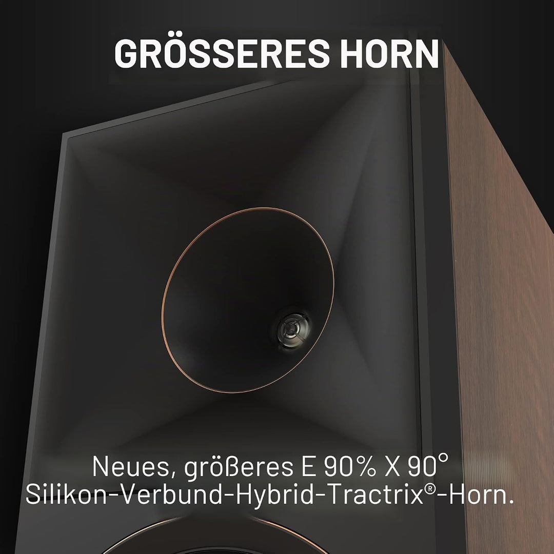 klipsch Reference Premiere RP-8000F II Standlautsprecher aus Walnussholz