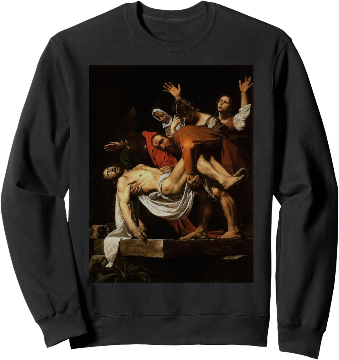 Caravaggios Die Grablegung Christi Sweatshirt