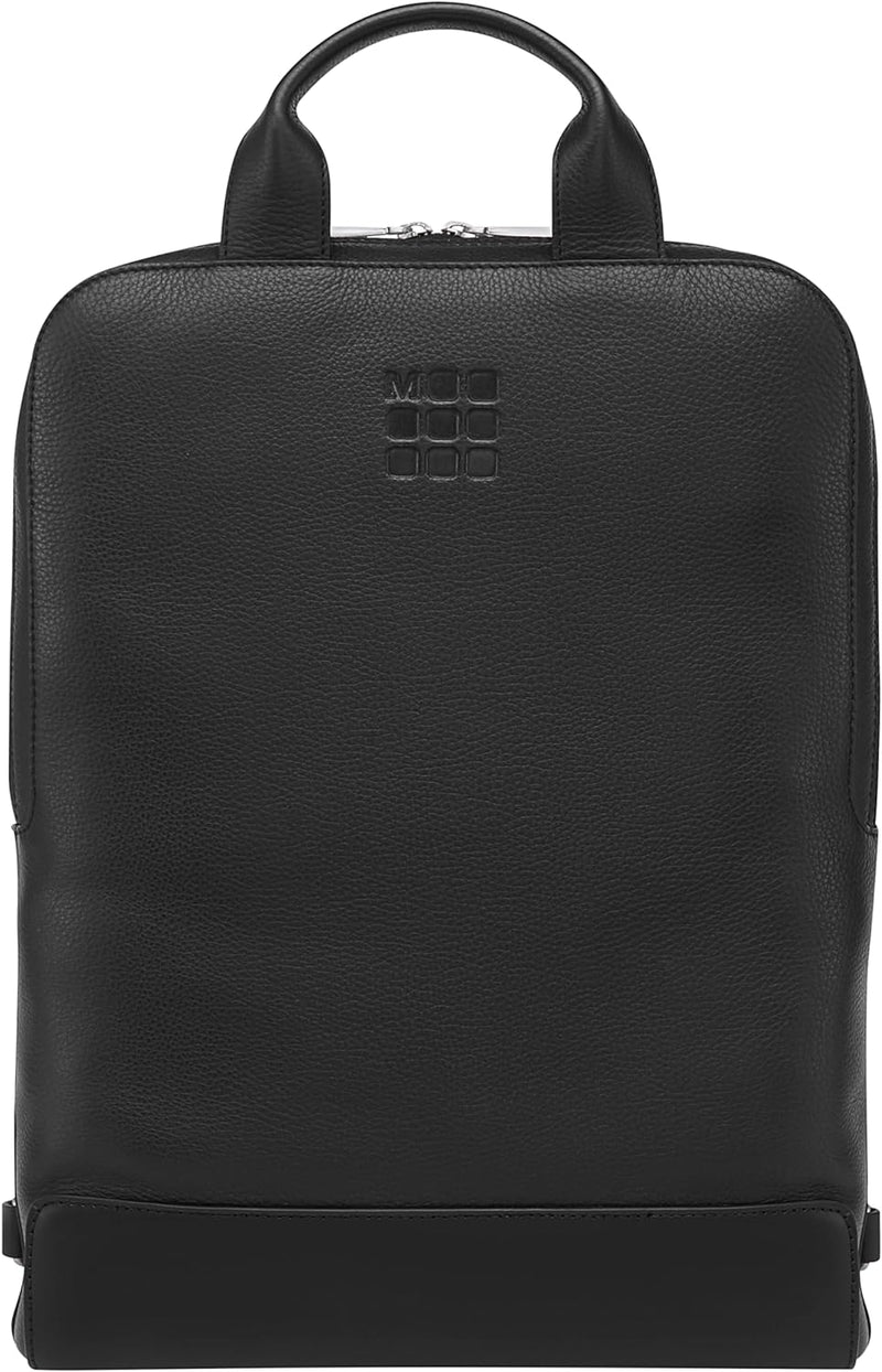 Moleskine - Klassische vertikale Gerätetasche, Leder Notebook Rucksack für Laptop, Tablett, Notebook