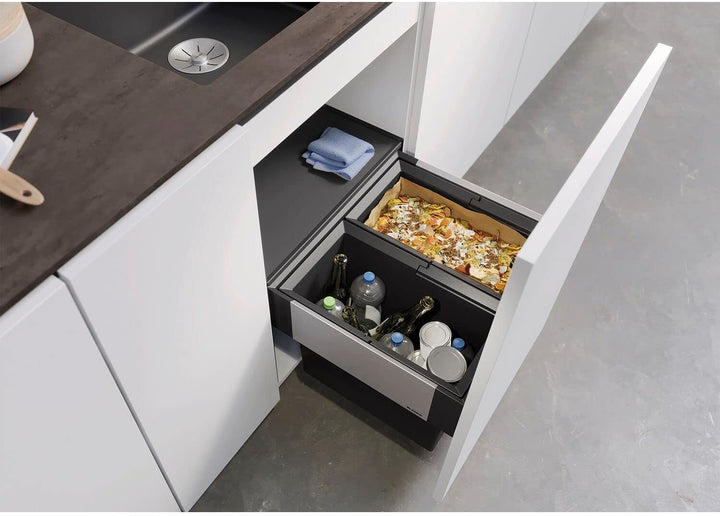 BLANCO SELECT II 50/2 | Kunststoff, Aluminium | 50er Unterschrank | Auszugssystem zur Frontanbindung