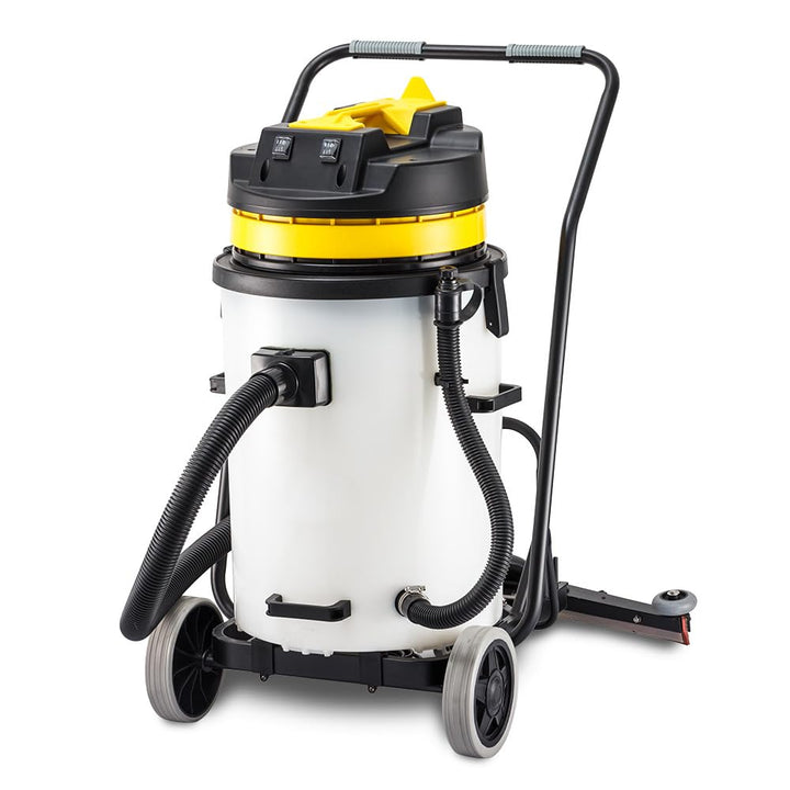 Nass und Trockensauger HL 60SB – Industriesauger, leistungsstarkes Saugsystem mit 2x1000W Motoren, 6
