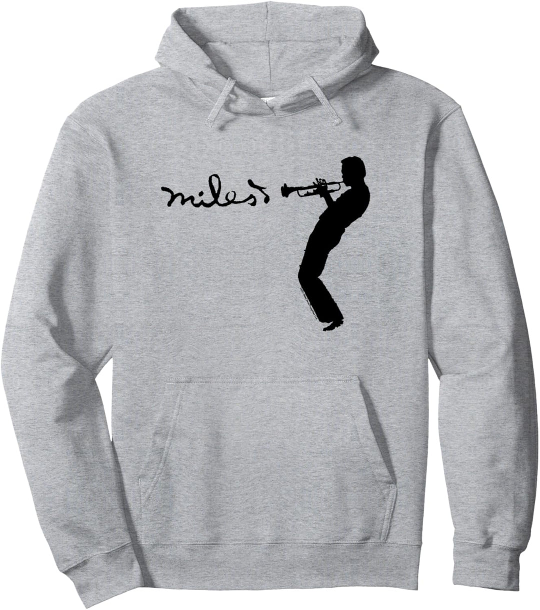 Miles Davis Groovin' Black Type Pullover Hoodie