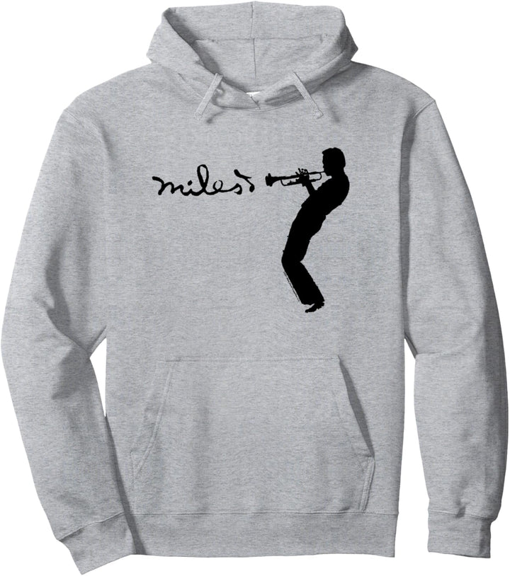 Miles Davis Groovin' Black Type Pullover Hoodie