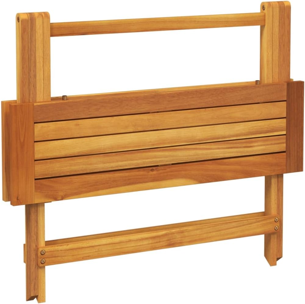 vidaXL Gartentisch, Esstisch mit Klappdesign, Holztisch für Terrasse Garten Balkon, Klapptisch Terra